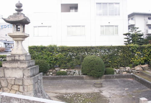 長年、池の水をなくしていた状態